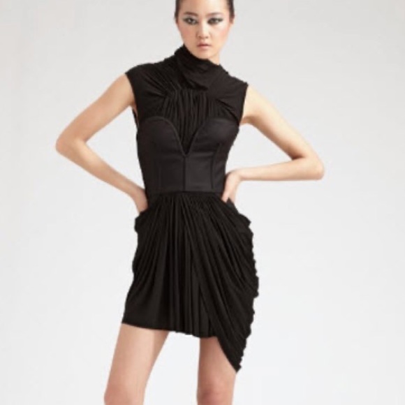 Draped Corset Dress 